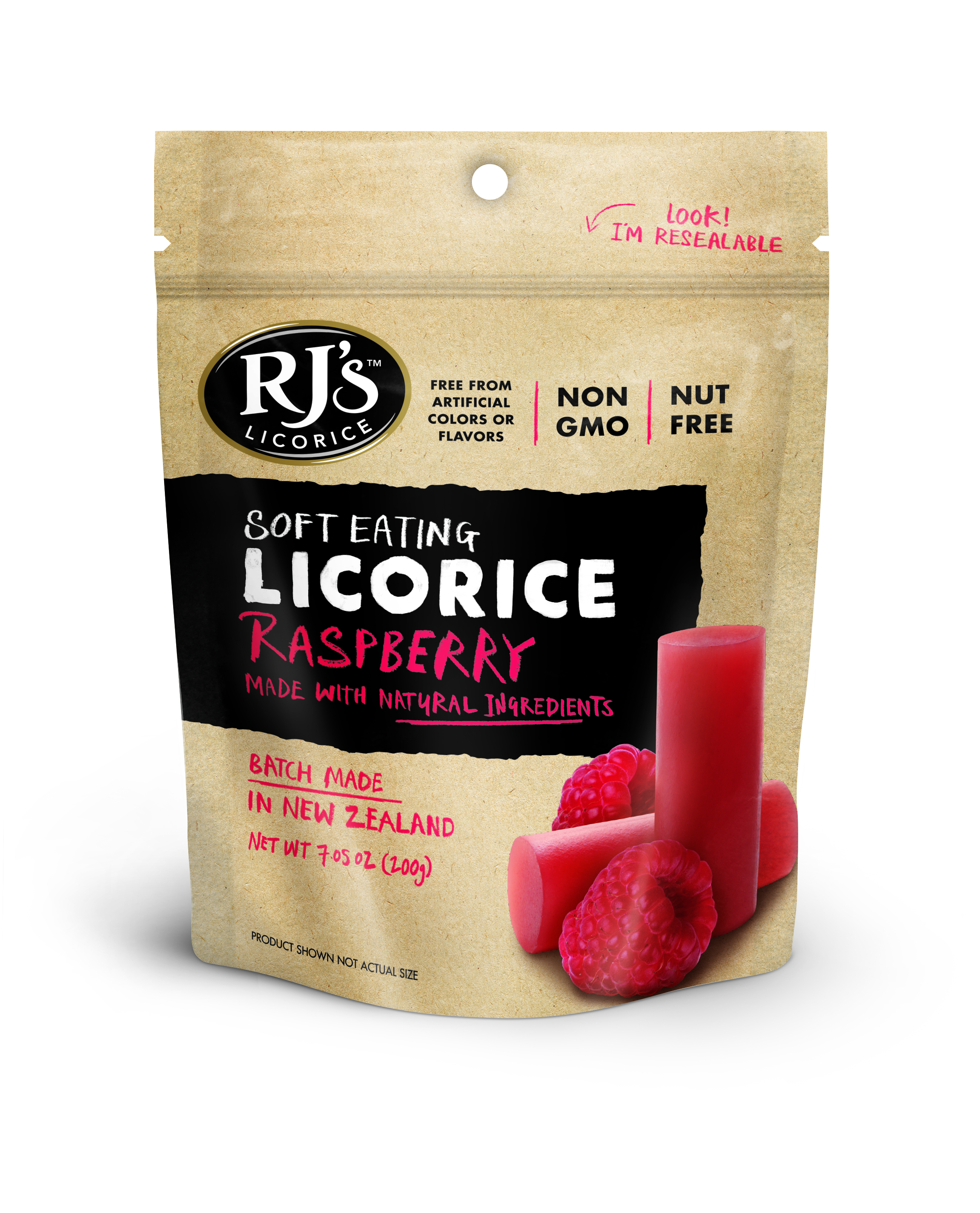 SOFT EATING RASPBERRY LICORICE