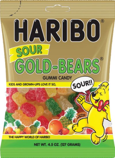 SOUR GOLD BEARS BAG