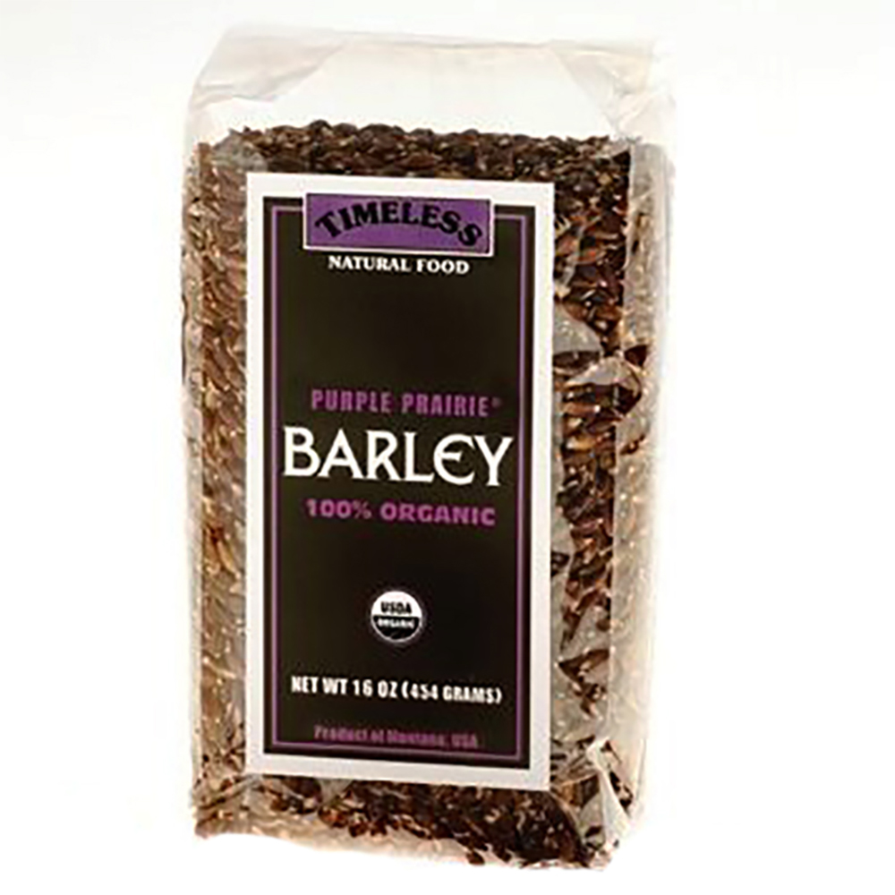 SEMI-PEARLED PURPLE PRAIRIE BARLEY