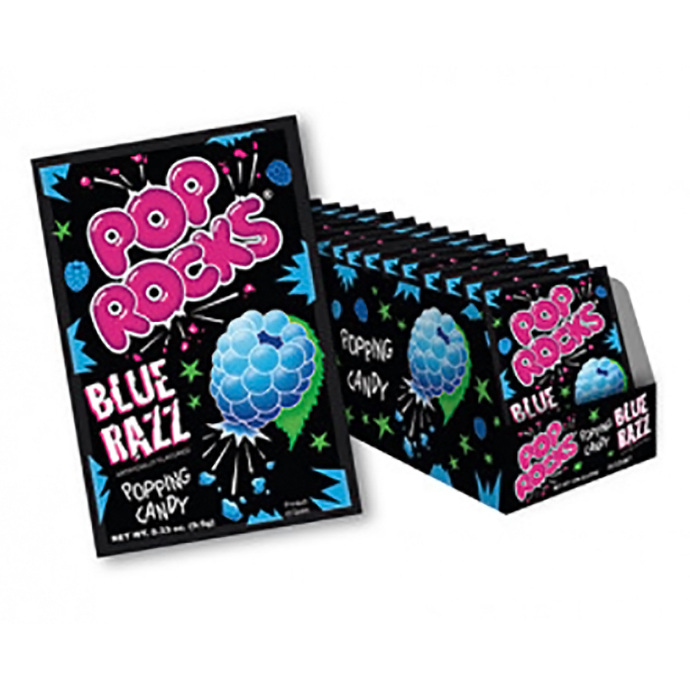 POP ROCKS BLUE RAZZ SLIM BOX