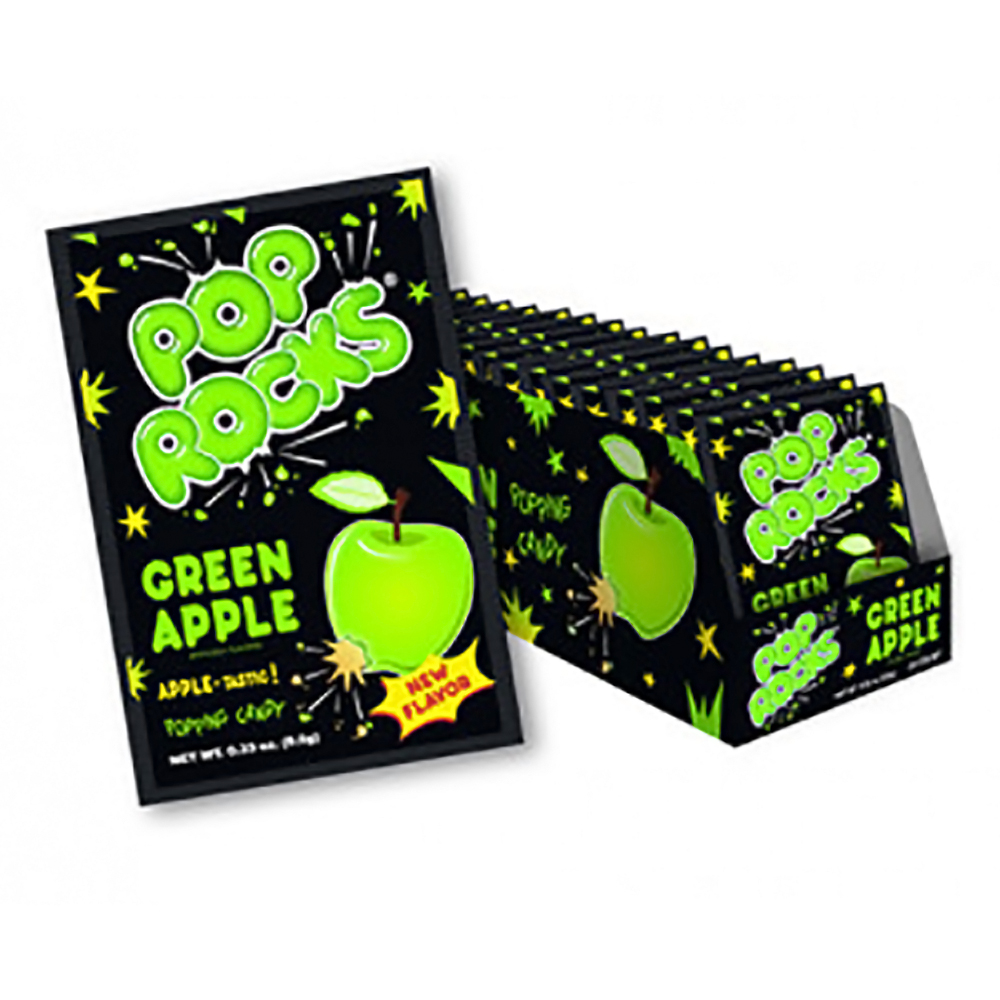 POP ROCKS GREEN APPLE BOX